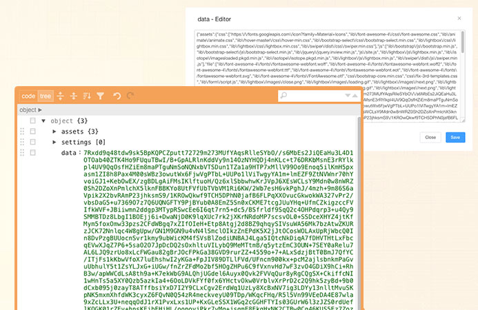 ja joomla page builder data format